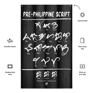 pre-Philippine Sulat character flag