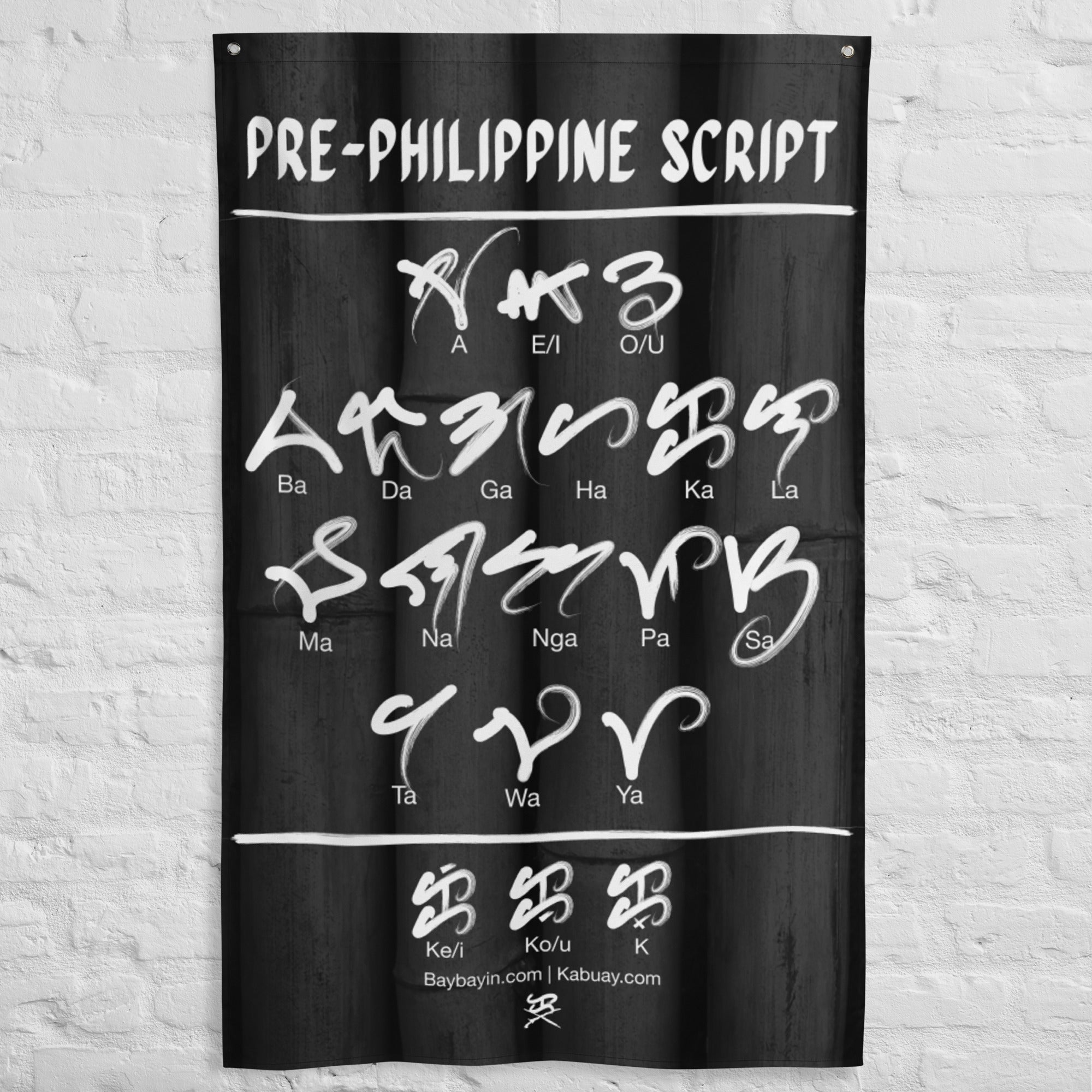 pre-Philippine Sulat character flag