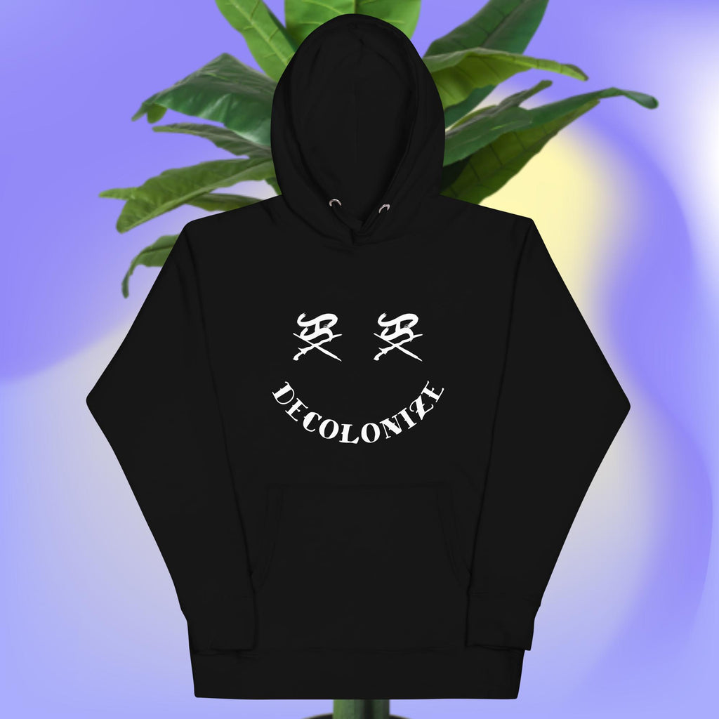 Decolonize smile hoodie