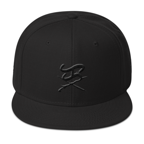 Ka logo - K3 blackout snapback *limited*